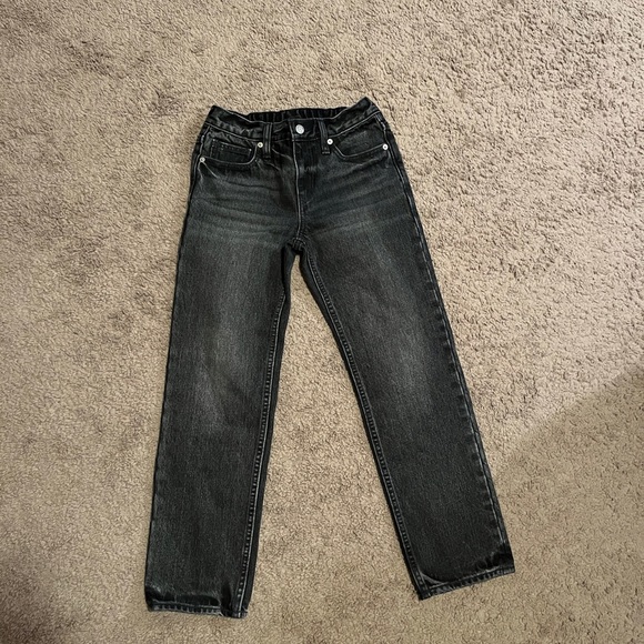 Yeezy Gap Unreleased Black Denim Kids Jeans Size Large (10) - Picture 1 of 7